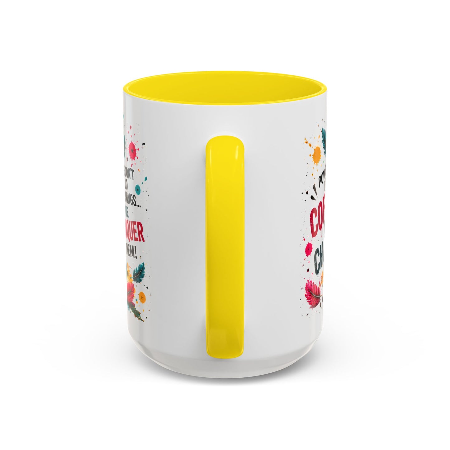 Rooster Fuel Coffee Mug – “We Don’t Do Mornings, We Conquer Them!”