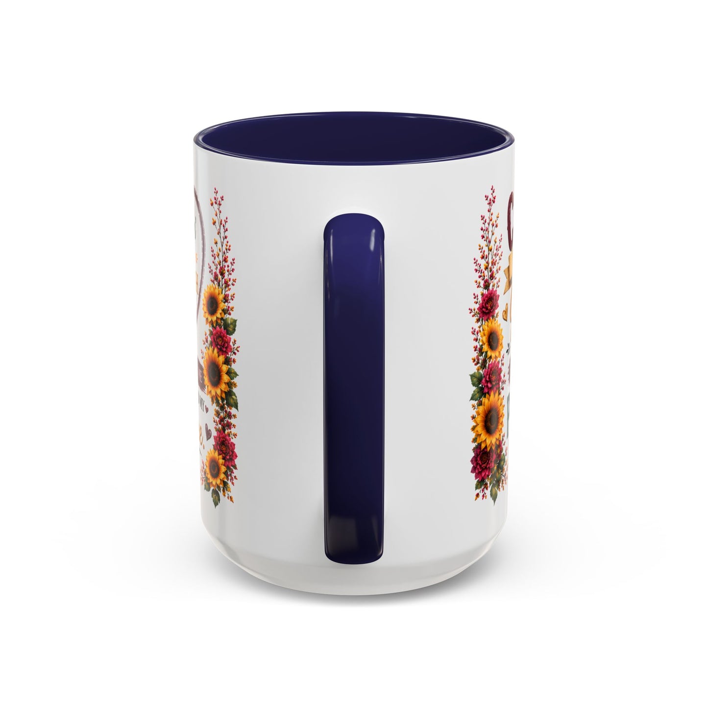 Coffee Mug — 'Sippin' My Way Through the Day' Sunflower Gnome Coffee Mug (11/15oz)