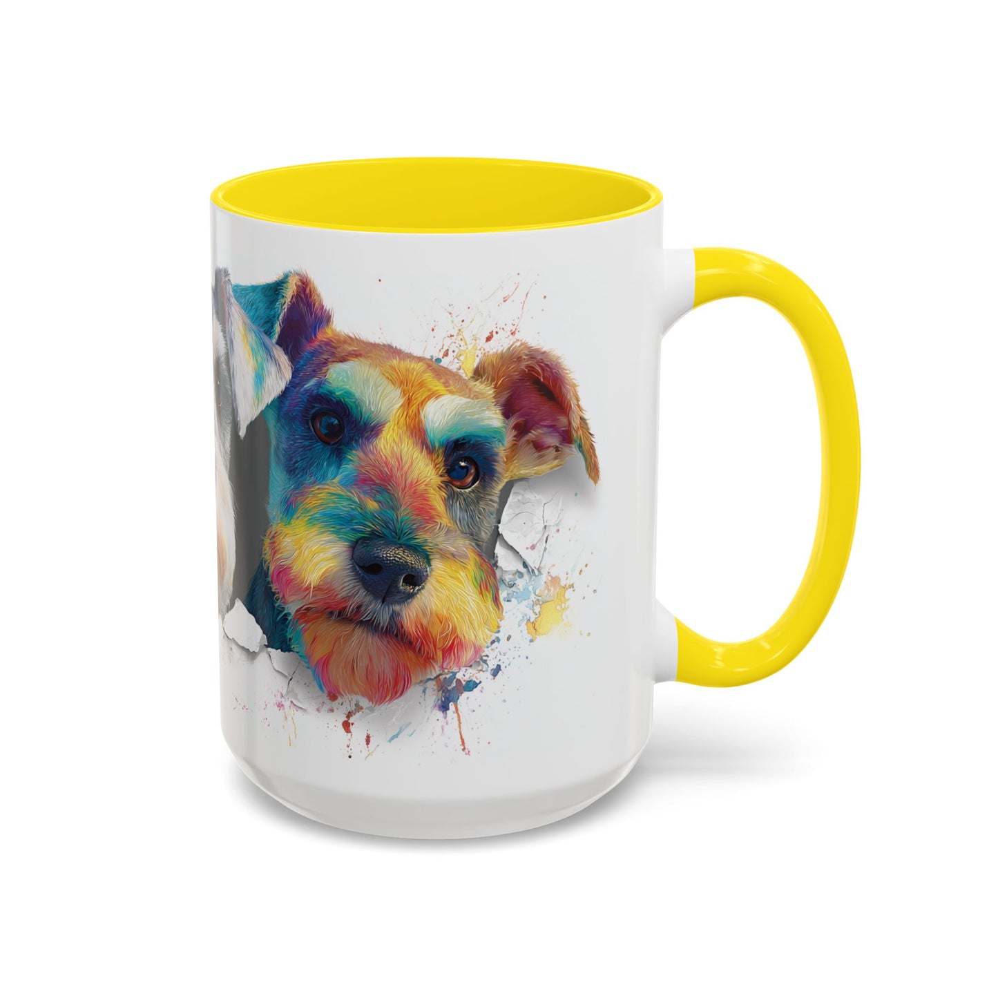 Colorful Miniature Schnauzer Coffee Mug — Cute Dog Lover Gift (11/15oz)