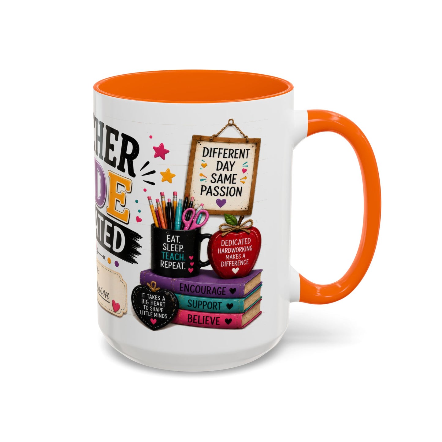 Teacher Mode Activated Mug — Personalized Gift for Teachers (11/15oz)