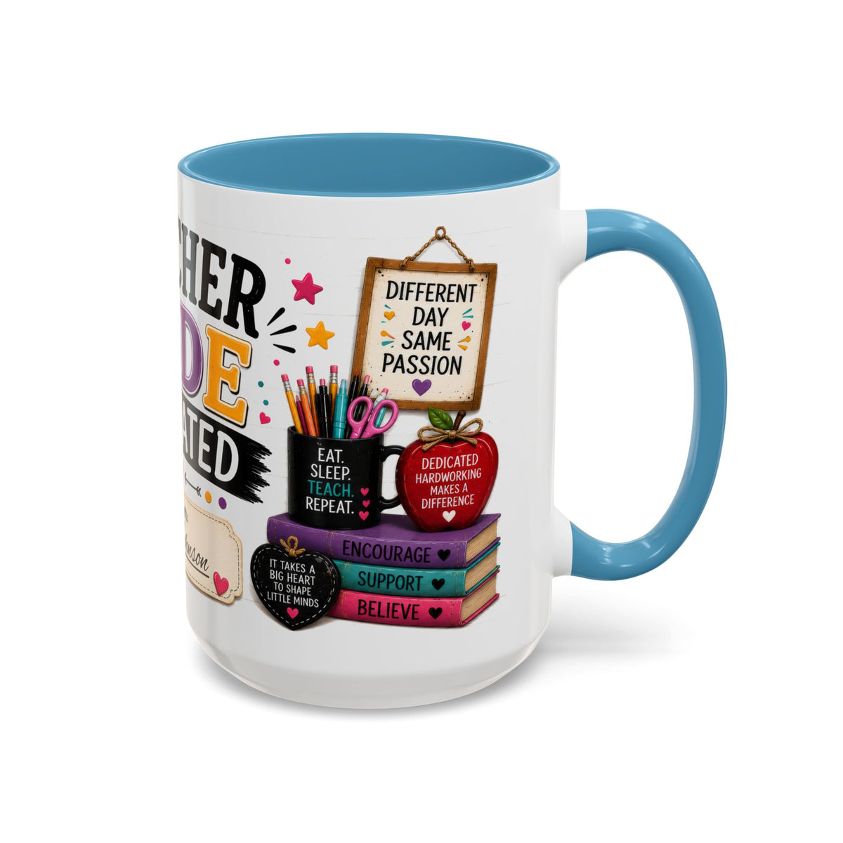 Teacher Mode Activated Mug — Personalized Gift for Teachers (11/15oz)