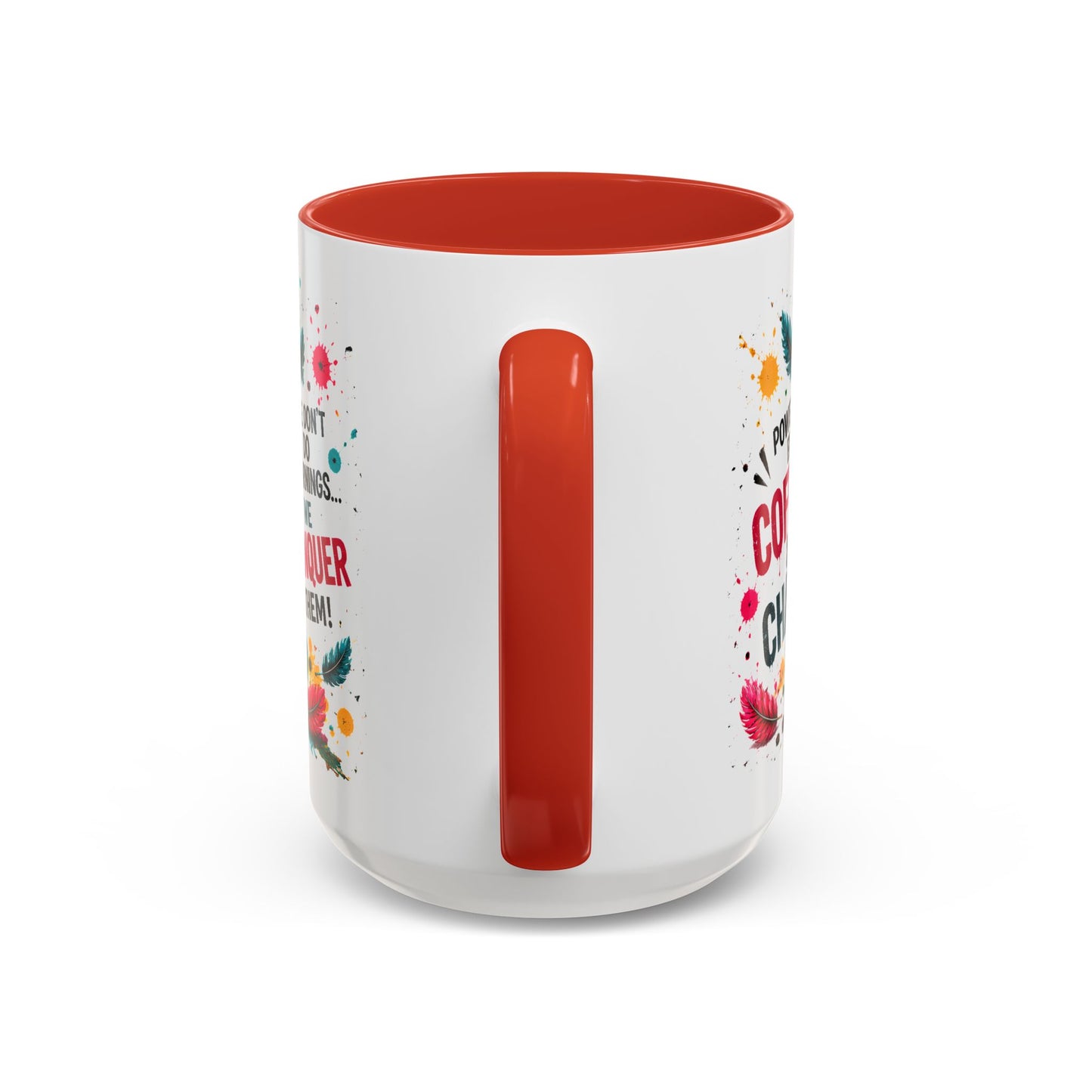 Rooster Fuel Coffee Mug – “We Don’t Do Mornings, We Conquer Them!”