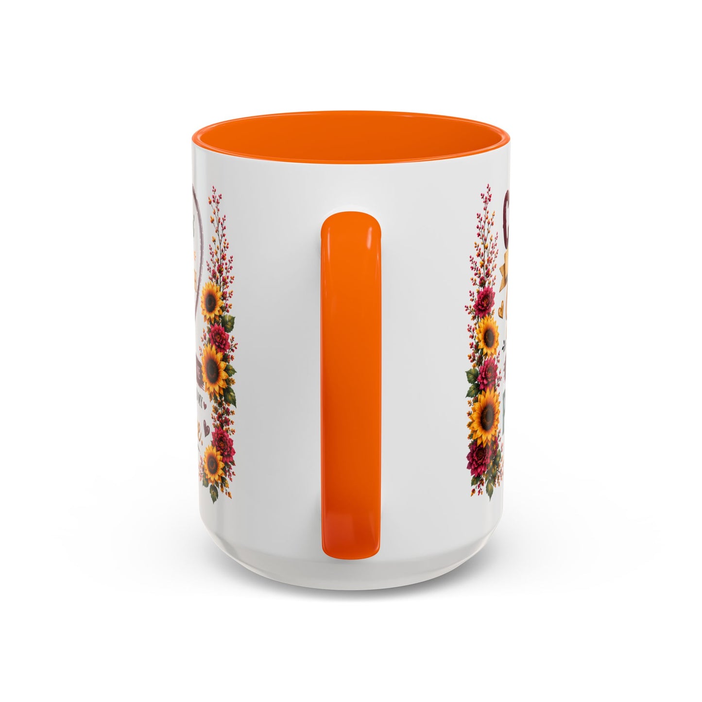 Coffee Mug — 'Sippin' My Way Through the Day' Sunflower Gnome Coffee Mug (11/15oz)