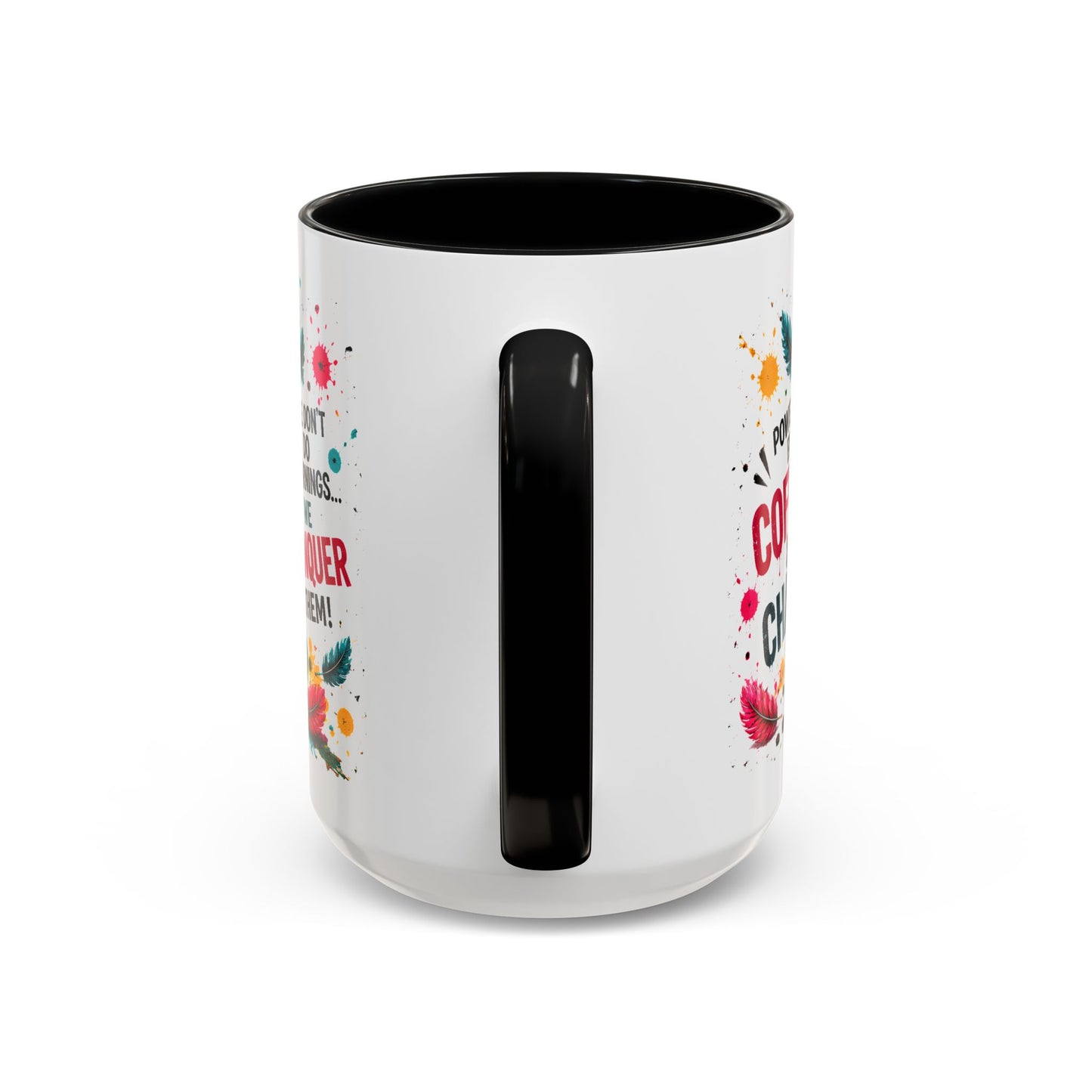 Rooster Fuel Coffee Mug – “We Don’t Do Mornings, We Conquer Them!”