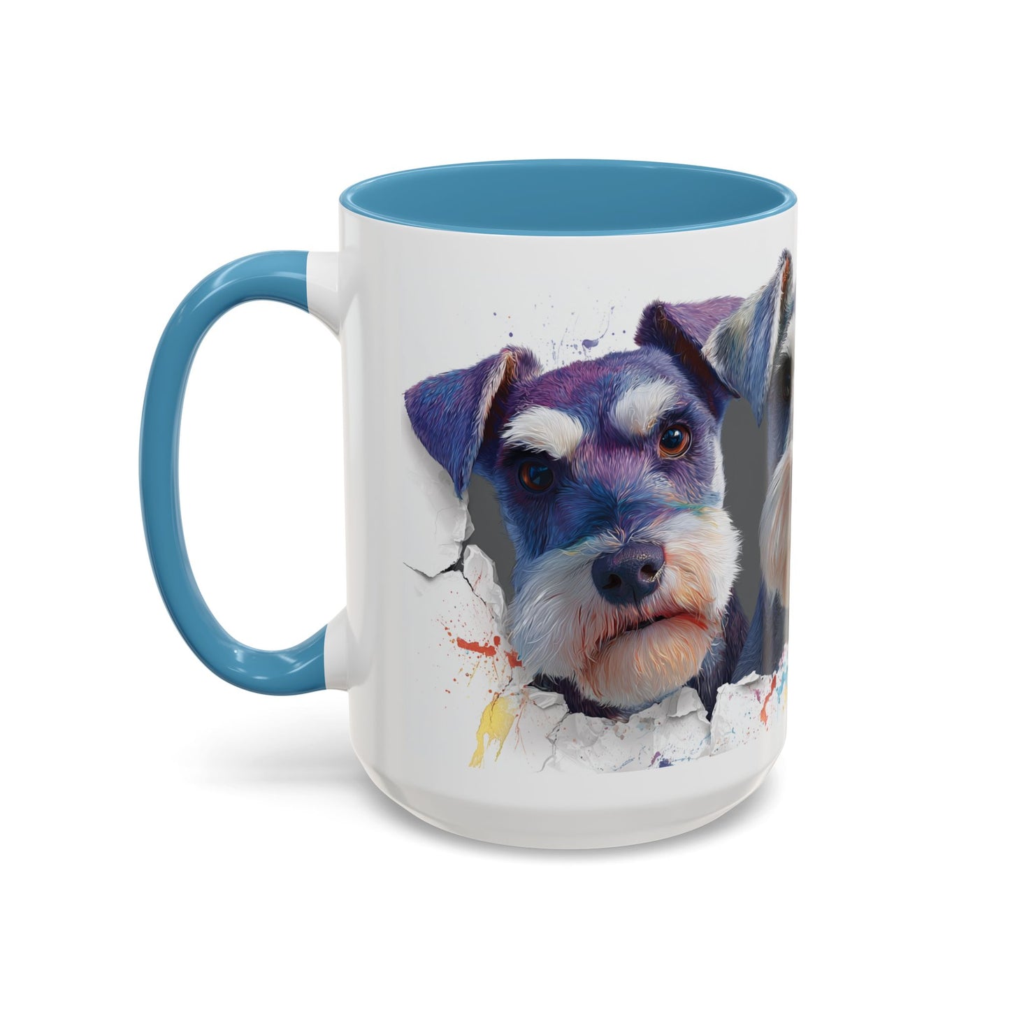 Colorful Miniature Schnauzer Coffee Mug — Cute Dog Lover Gift (11/15oz)