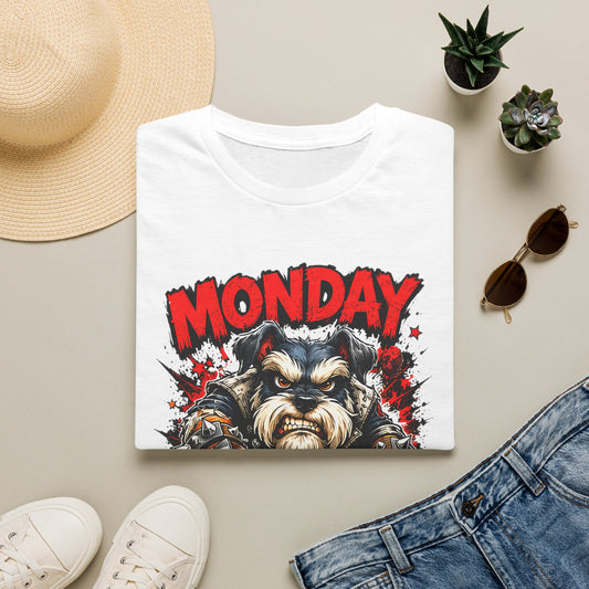 Grumpy Schnauzer "Monday: Let's Do This... NOT!" T-Shirt