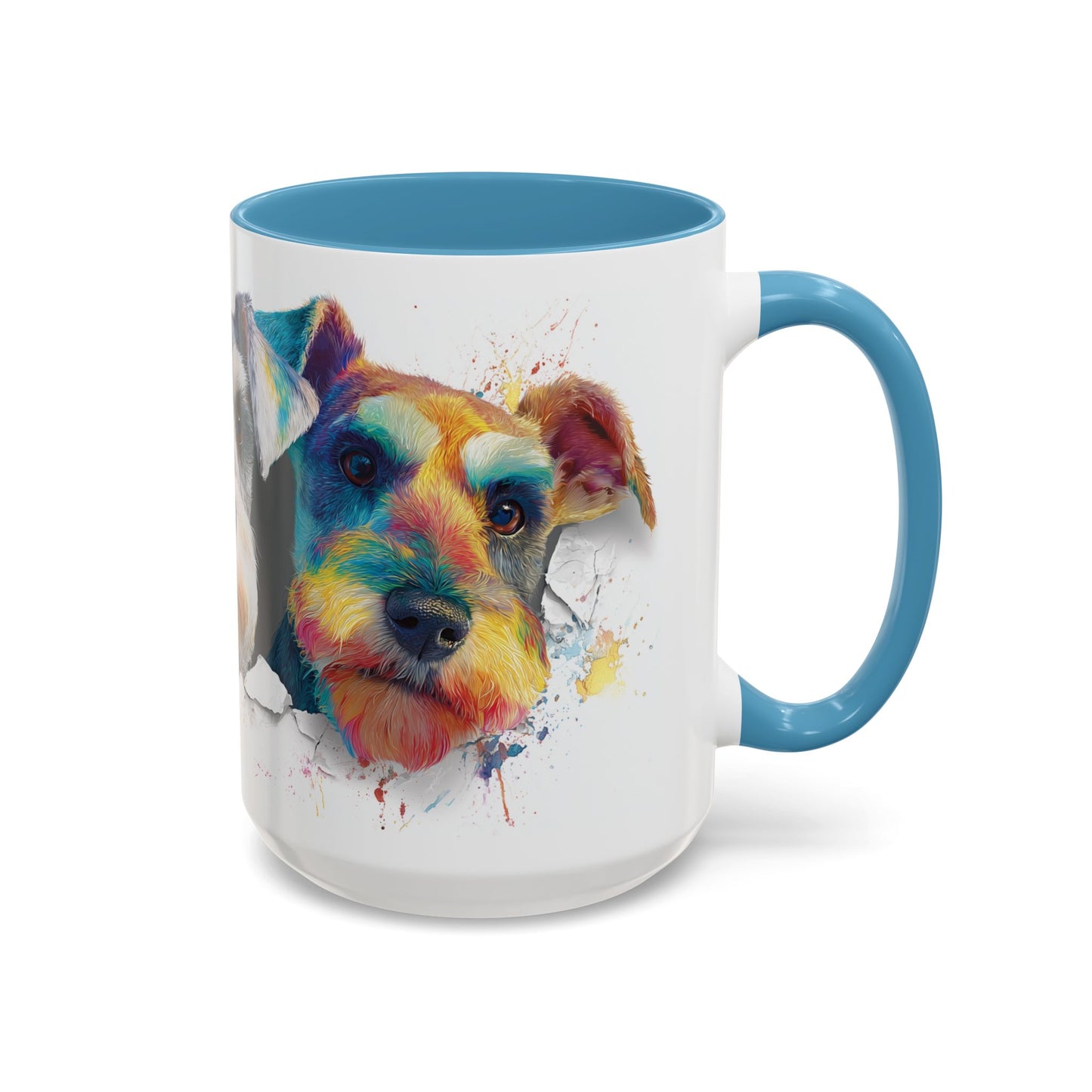 Colorful Miniature Schnauzer Coffee Mug — Cute Dog Lover Gift (11/15oz)