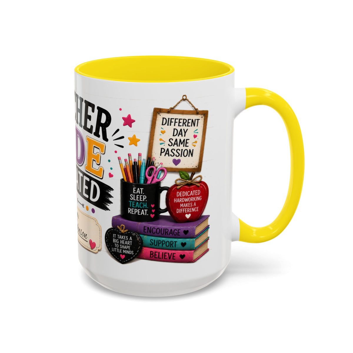 Teacher Mode Activated Mug — Personalized Gift for Teachers (11/15oz)
