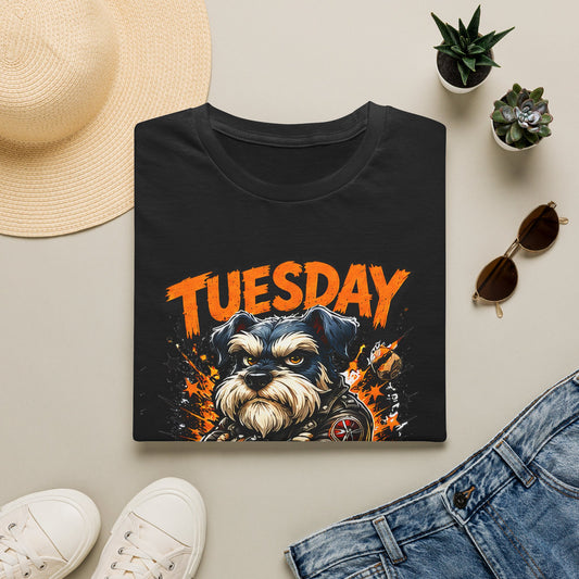 Tuesday Dog T-Shirt — "Still Not Feeling It" Graphic Tee