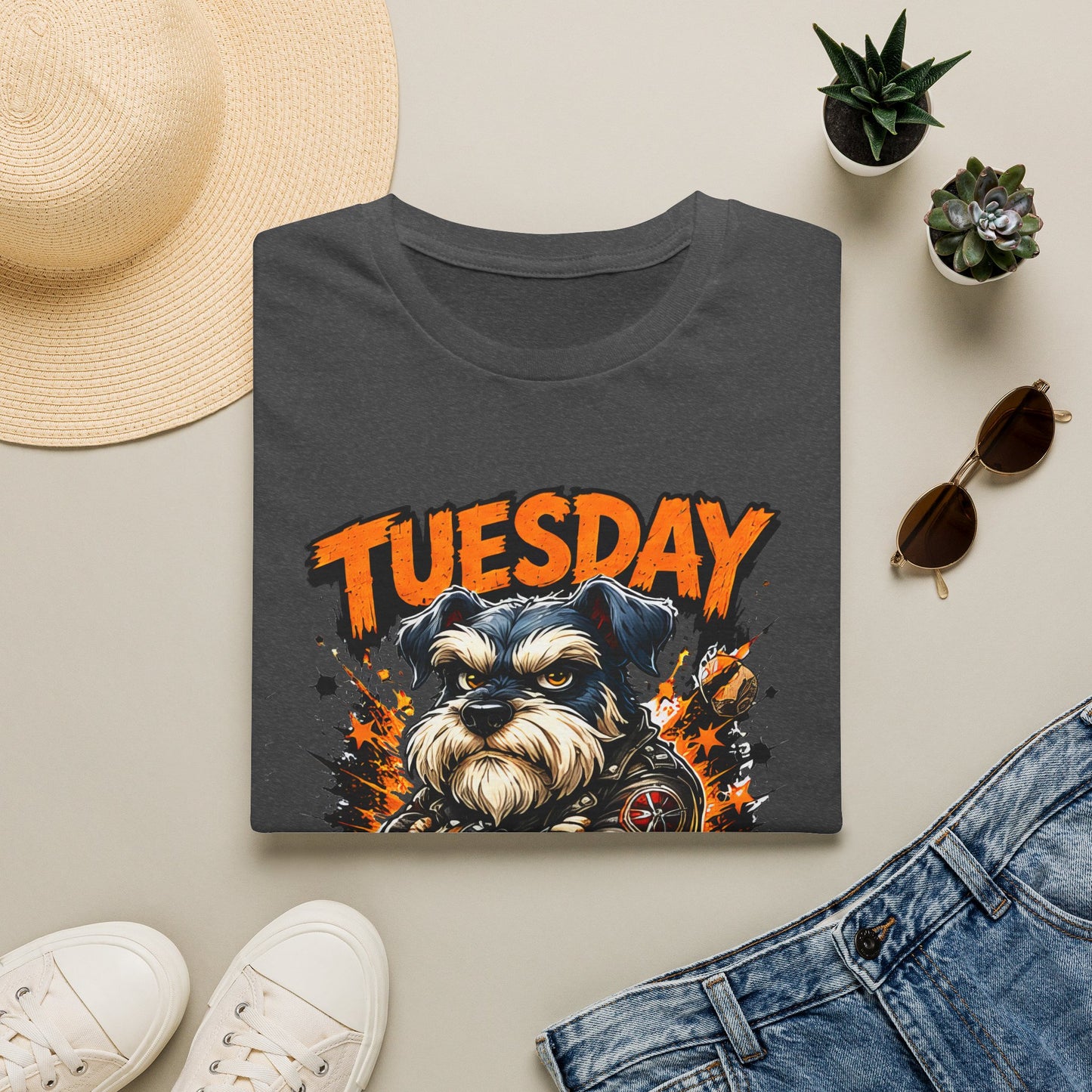 Tuesday Dog T-Shirt — "Still Not Feeling It" Graphic Tee